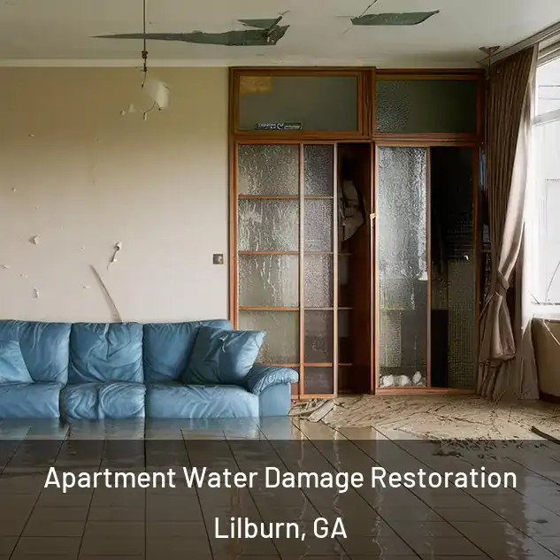  Apartment Water Damage Restoration Lilburn, GA
