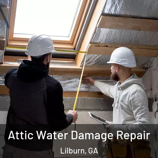  Attic Water Damage Repair Lilburn, GA