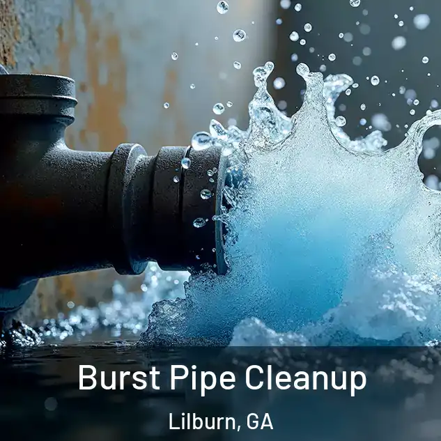  Burst Pipe Cleanup Lilburn, GA