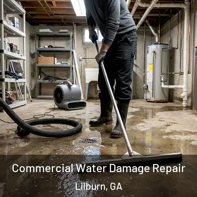  Commercial Water Damage Repair Lilburn, GA