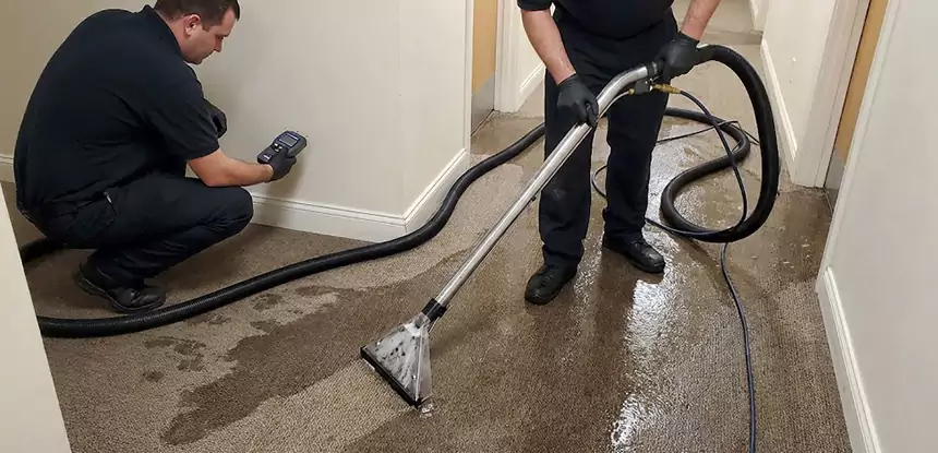 Basement Flooded Carpet Soaked Recovery in Lilburn