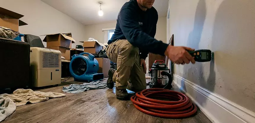 Moisture Damage Evaluation in Lilburn