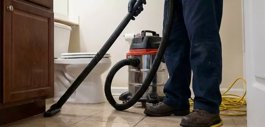 Fix Bathroom Floor Water Damage Lilburn