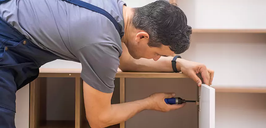 Water Damaged Cabinet Repair in Lilburn