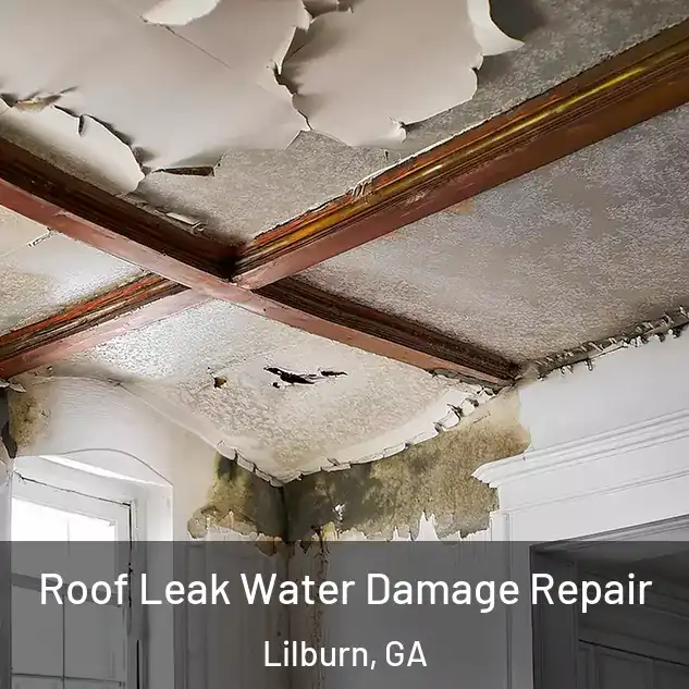  Roof Leak Water Damage Repair Lilburn, GA