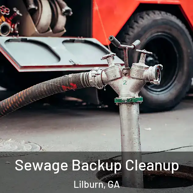  Sewage Backup Cleanup Lilburn, GA
