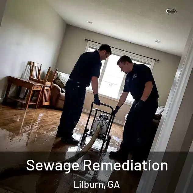  Sewage Remediation Lilburn, GA